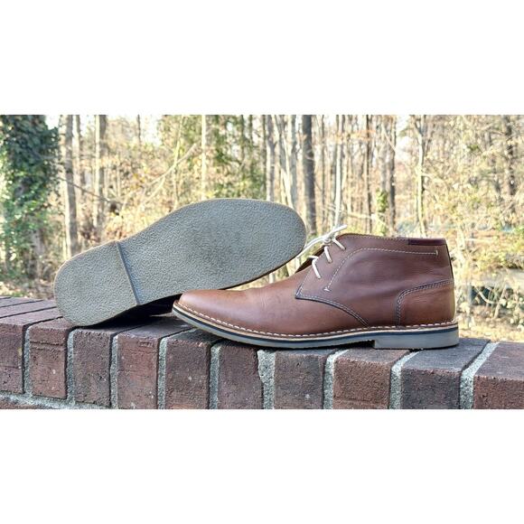 Steve Madden Heston Chukka Boots Tan Leather - Worn Twice/Cleaned Men’s Size 12 main image 11